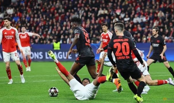 【欧冠】哈弗茨点射绝平旧主，勒沃库森1比1阿森纳